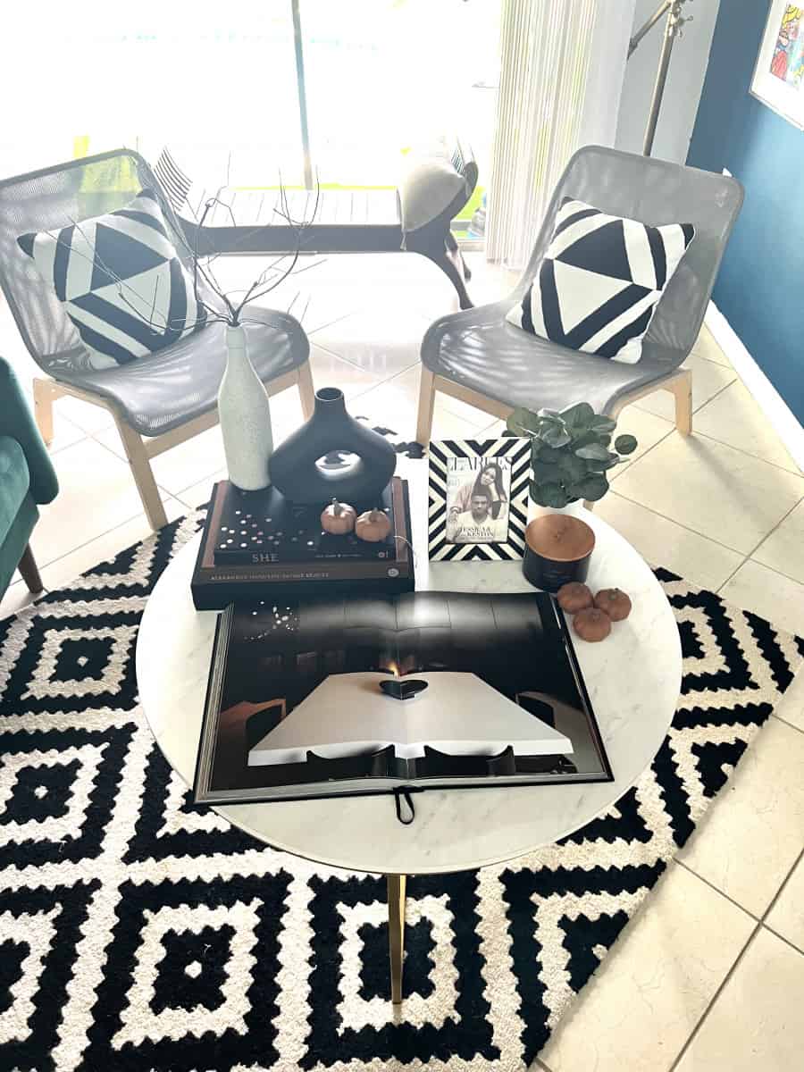 Luxury coffee table refresh